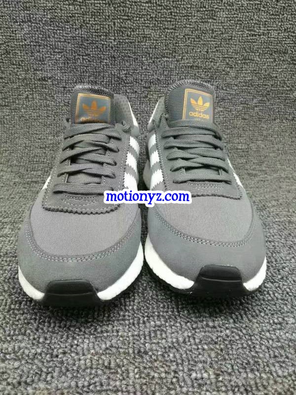 Real Boost Adidas Iniki Runner Boost Grey White